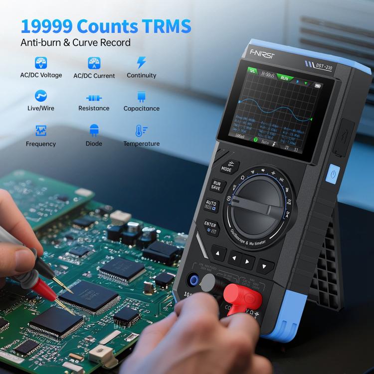 FNIRSI DST210 3 in 1 Digital Multimeter Oscilloscope
