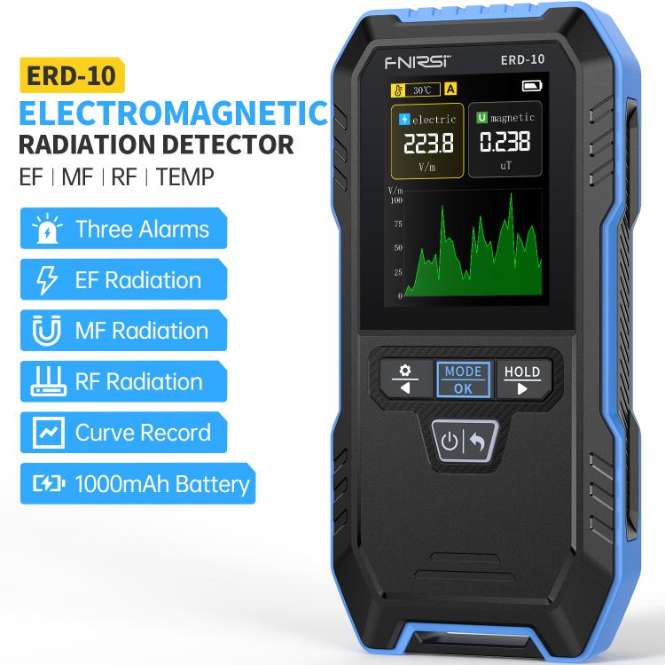 FNIRSI ERD-10 3 in 1 Electromagnetic Radiation Detector, FNIRSI ERD-10