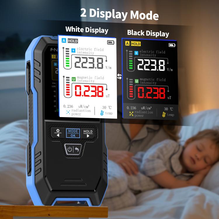 FNIRSI ERD-10 3 in 1 Electromagnetic Radiation Detector, FNIRSI ERD-10
