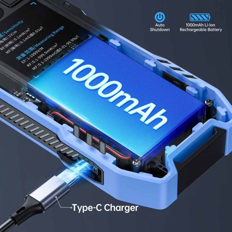 FNIRSI ERD-10 3 in 1 Electromagnetic Radiation Detector, FNIRSI ERD-10
