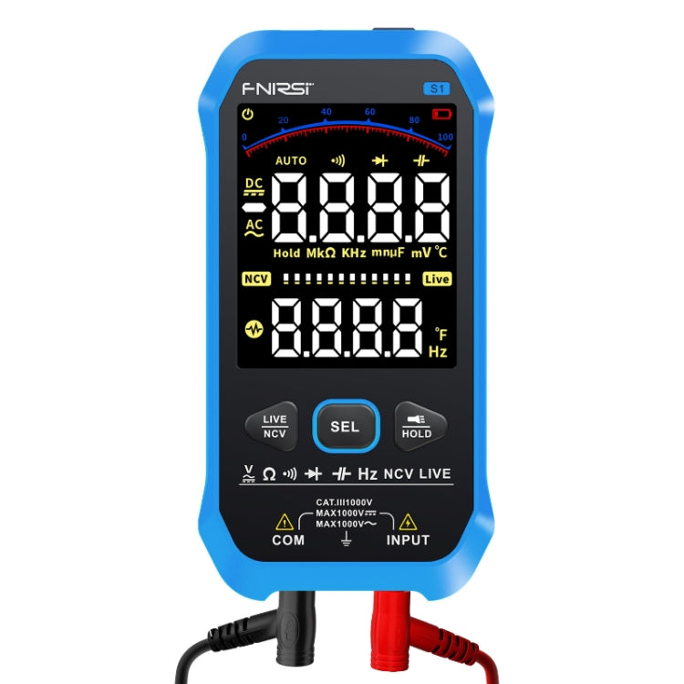 FNIRSI S1 Digital High Precision Fully Automatic Digital Multimeter, S1 S1