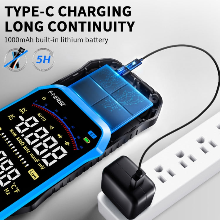 FNIRSI S1 Digital High Precision Fully Automatic Digital Multimeter, S1