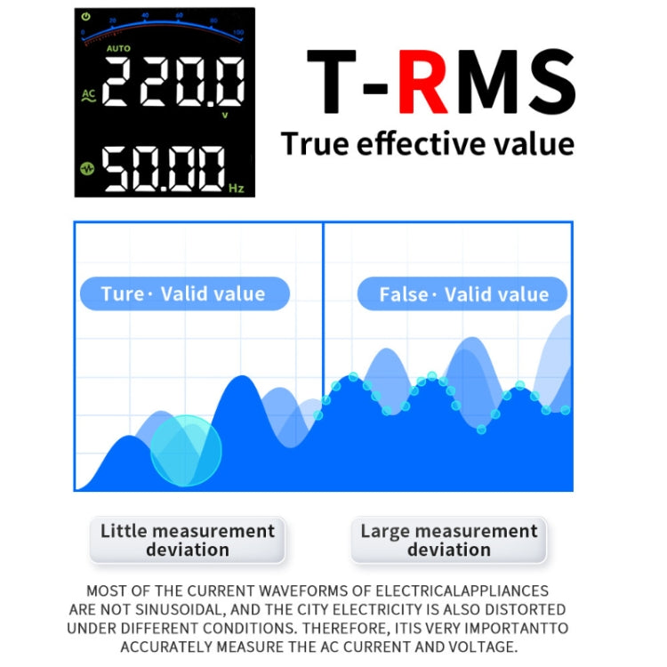FNIRSI S1 Digital High Precision Fully Automatic Digital Multimeter, S1