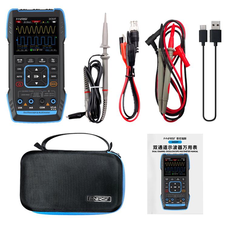 FNIRSI 2C53T Dual Channel 50M Digital Multimeter, Standard Version, High-end Version