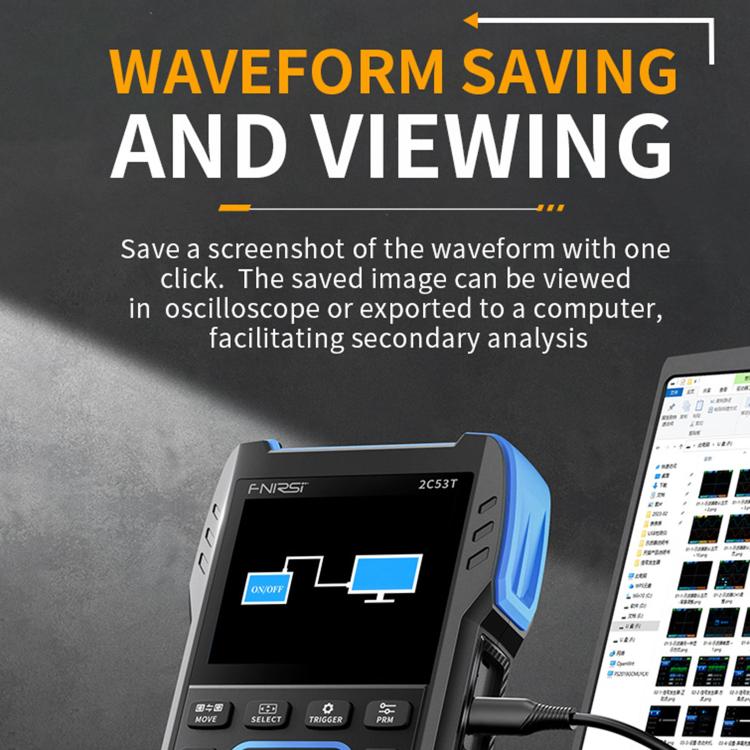 FNIRSI 2C53T Dual Channel 50M Digital Multimeter, Standard Version, High-end Version