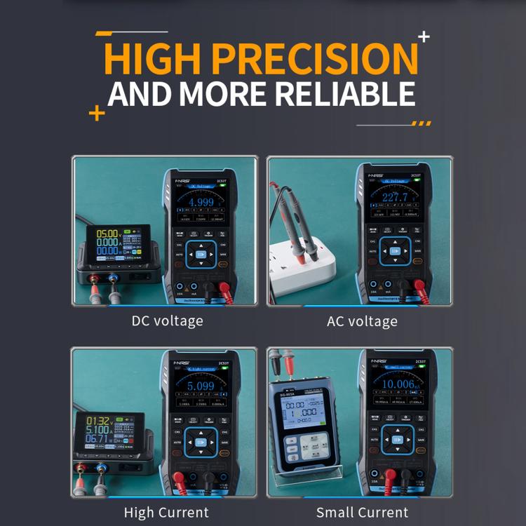 FNIRSI 2C53T Dual Channel 50M Digital Multimeter, Standard Version, High-end Version
