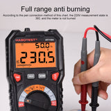 HABOTEST HT118A Handheld Double Backlight High-precision Automatic Digital Multimeter, HT118A