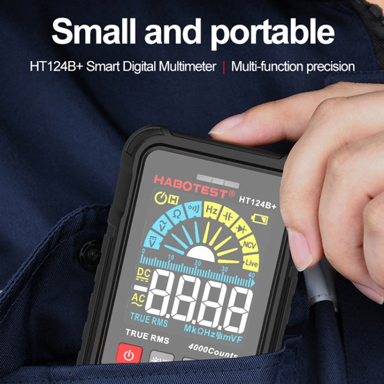 HABOTEST Mini Digital Display High-precision Multimeter, HT124A, HT124A+, HT124B, HT124B+