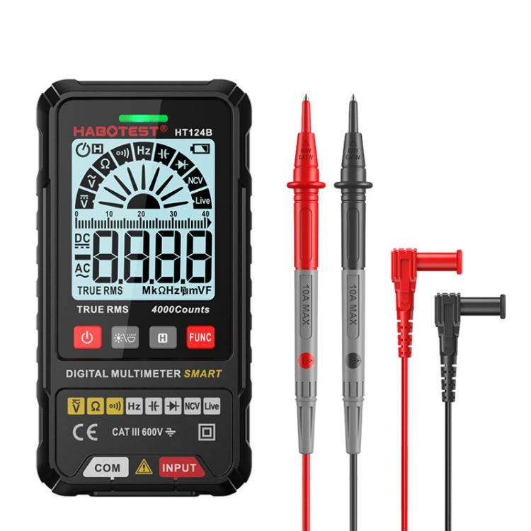 HABOTEST Mini Digital Display High-precision Multimeter, HT124A, HT124A+, HT124B, HT124B+ HT124B