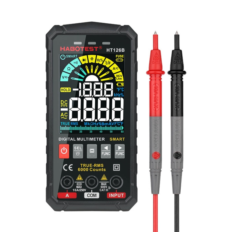 HABOTEST HT126B Digital High Precision Mini Multimeter, HT126B HT126B