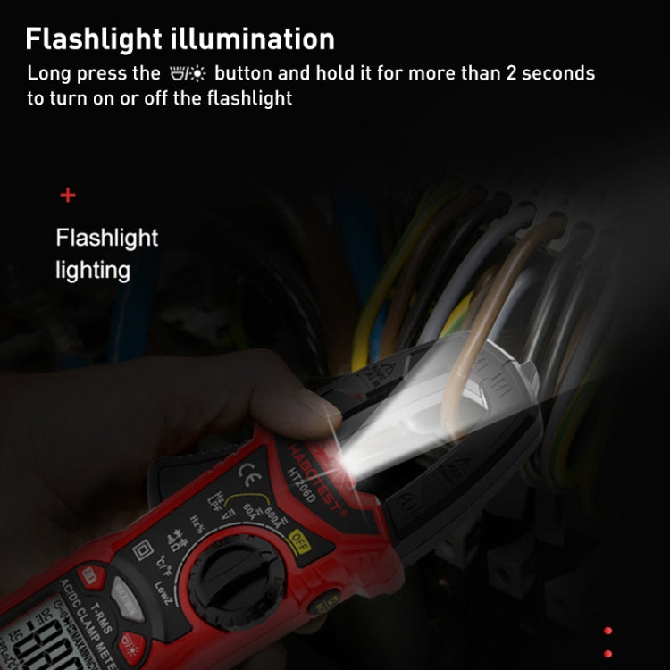 HABOTEST HT206A High Precision Digital Clamp Multimeter, HT206A