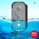 PULUZ 30m Underwater Waterproof Housing Protective Case for Insta360 ONE X, with Buckle Basic Mount & Screw, For Insta360 ONE X