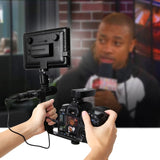 PULUZ Professional Interview Condenser Video Shotgun Microphone with 3.5mm Audio Cable for DSLR & DV Camcorder, Microphone