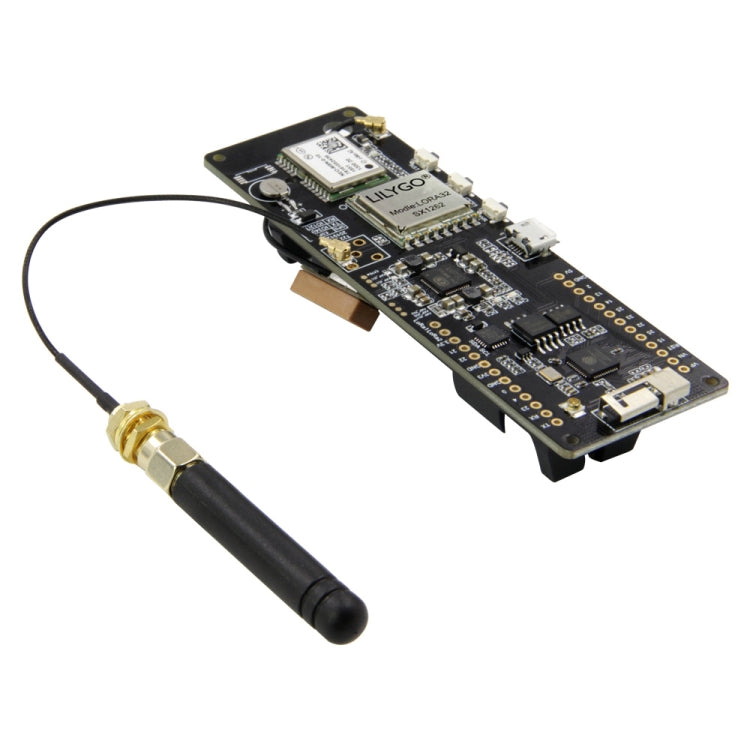 TTGO T-Beam ESP32 Bluetooth WiFi Module 868MHz GPS NEO-M8N LORA 32 Module with Antenna & 18650 Battery Holder, 868MHz