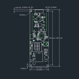 TTGO T-Beam ESP32 Bluetooth WiFi Module 868MHz GPS NEO-M8N LORA 32 Module with Antenna & 18650 Battery Holder, 868MHz