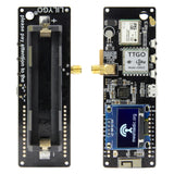 TTGO Meshtastic T-Beam V1.1 ESP32 923MHz OLED WiFi Bluetooth GPS NEO-6M SMA 18650 Battery Holder, 923MHZ OLED