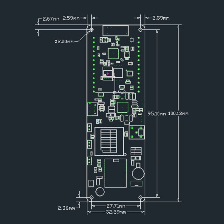 TTGO Meshtastic T-Beam V1.1 ESP32 923MHz OLED WiFi Bluetooth GPS NEO-6M SMA 18650 Battery Holder, 923MHZ OLED