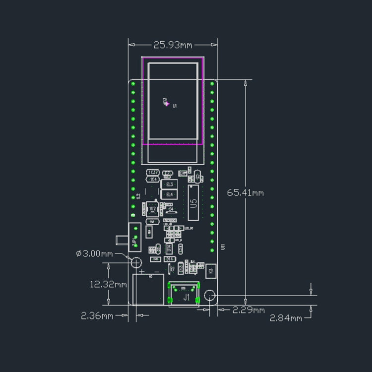 TTGO T-Koala ESP32 WiFi Bluetooth Module 4MB Development Board Based ESP32-WROOM-32, ESP32-WROOM-32