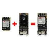 TTGO T-PCIE ESP32-WROVER-B AXP192 Chip WiFi Bluetooth Nano Card SIM Series Module Hardware Composable Development Board, PCIE-SIM7070G Module, PCIE-SIM7070G Module