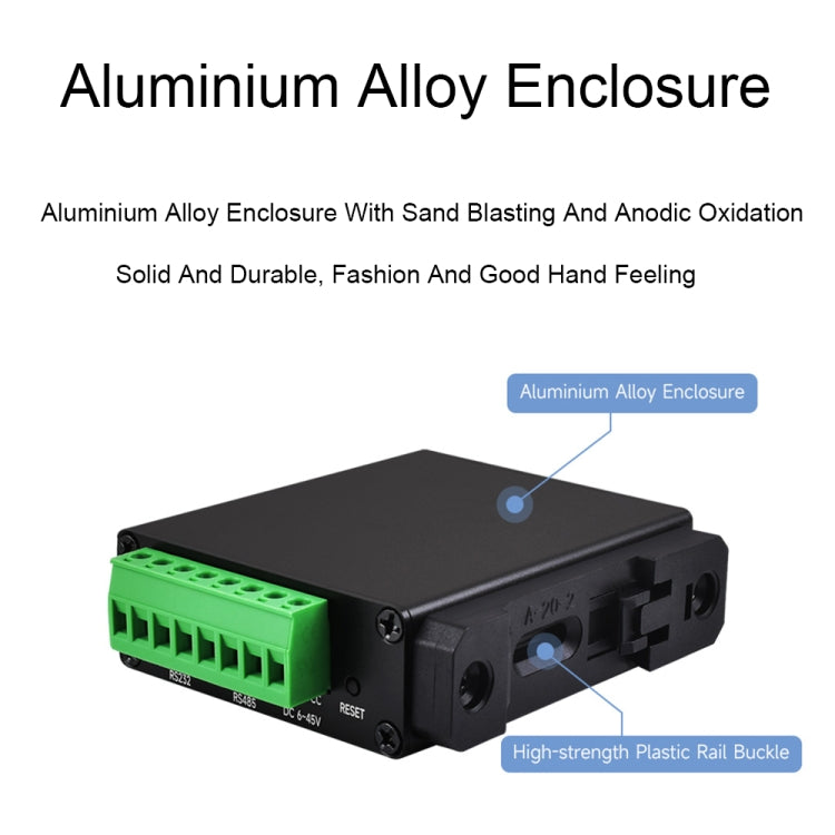 Waveshare RS232 RS485 To RJ45 Ethernet Serial Server, 25108, 25391