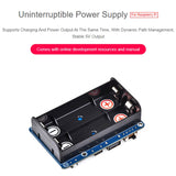 Waveshare 25567 For Raspberry Pi UPS HAT (D), Pogo Pins Connector , Without Battery