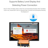 Waveshare 25567 For Raspberry Pi UPS HAT (D), Pogo Pins Connector , Without Battery