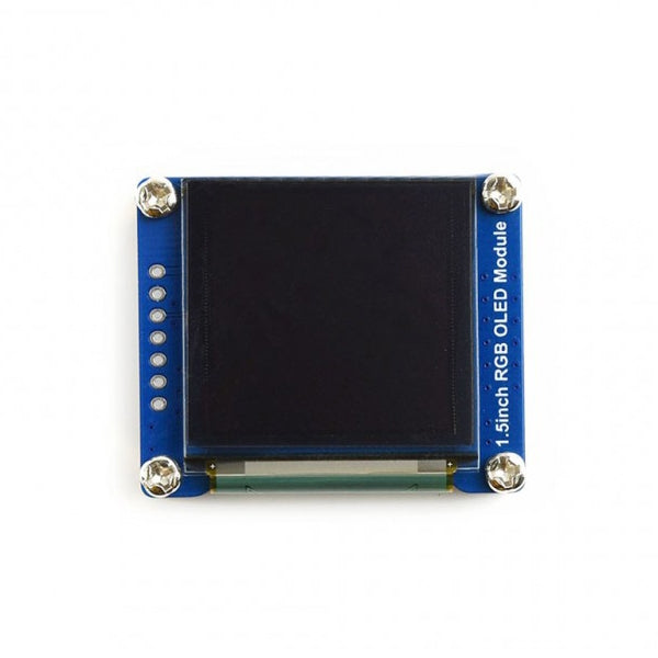 WAVESHARE 128x128 General 1.5inch RGB OLED Display Module 16-bit High Color with SPI Interface, 1.5inch OLED