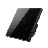 Tuya ZigBee Zero Firewire Touch Wall Remote Control Switch Light Control Voice Switch EU Plug, Style:, 1 Gang (White), 2 Gang (White), 3 Gang (White), 1 Gang (Black), 2 Gang (Black), 3 Gang (Black) 1 Gang (Black)