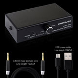 1 In 4 Out Audio Frequency Signal Splitter Distribute Device, Non Consumption, 3.5mm Interface Output, 1 In 4 Out 3.5mm Interface