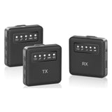 USB Lavalier Wireless Microphone for iPhone & iPad & Android & Cameras, 1 To 1, 1 To 2 1 To 2