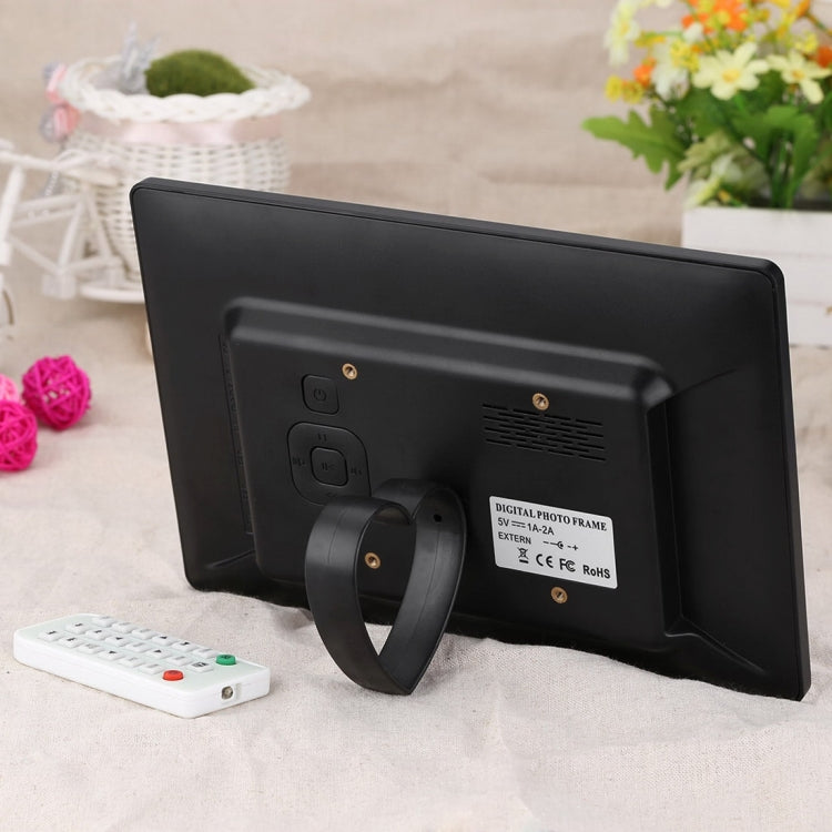 10.1 inch HD Wide Screen Digital Photo Frame with Holder & Remote Control, Allwinner E200, Alarm Clock / MP3 / MP4 / Movie Player, 10.1 inch Allwinner E200, 10.1 inch/HSD-P503
