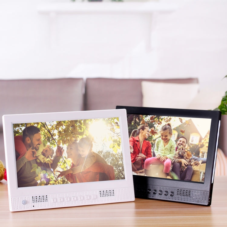 10.1 inch LED Display Multi-media Music & Movie Player Digital Photo Frame with Remote Control, Allwinner E200s Program, Support USB-Disk / SD Card, Body Sensor, Built in Stereo Speaker, 10.1 inch, 10.4 inch