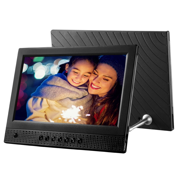 10.1 inch LED Display Multi-media Music & Movie Player Digital Photo Frame with Remote Control, Allwinner E200s Program, Support USB-Disk / SD Card, Body Sensor, Built in Stereo Speaker, 10.1 inch, 10.4 inch 10.4 inch Black