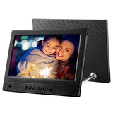 10.1 inch LED Display Multi-media Music & Movie Player Digital Photo Frame with Remote Control, Allwinner E200s Program, Support USB-Disk / SD Card, Body Sensor, Built in Stereo Speaker, 10.1 inch, 10.4 inch 10.4 inch Black
