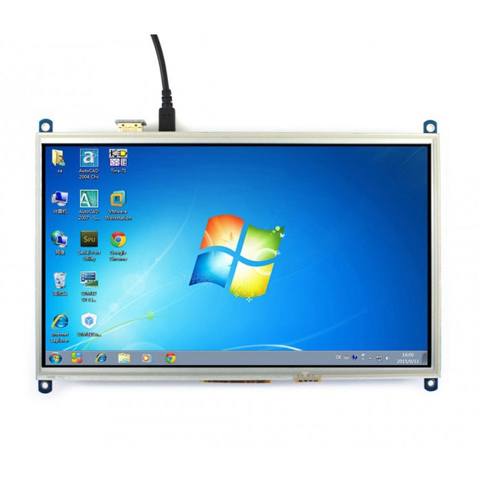 WAVESHARE 10.1inch Resistive Touch Screen LCD, HDMI interface, Designed for Raspberry Pi, 10.1inch HDMI LCD 10.1inch HDMI LCD