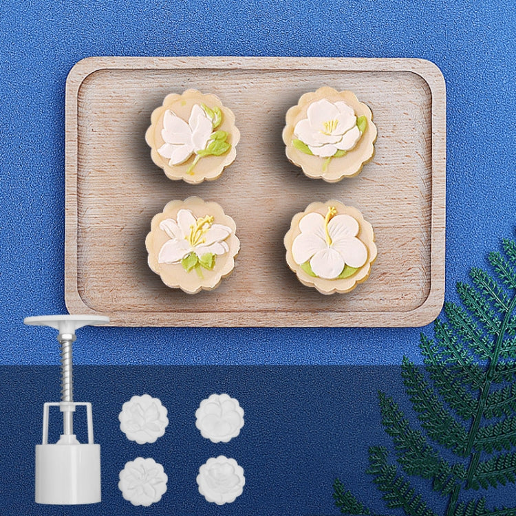 2 PCS Moon Festival Round Hand-Pressed Pastry Mold Baking Tools, Model:, 10, 24, 25, 26, 28, 29, 30, 31, 33, 35, 36, 37, 41, 42, 21 41