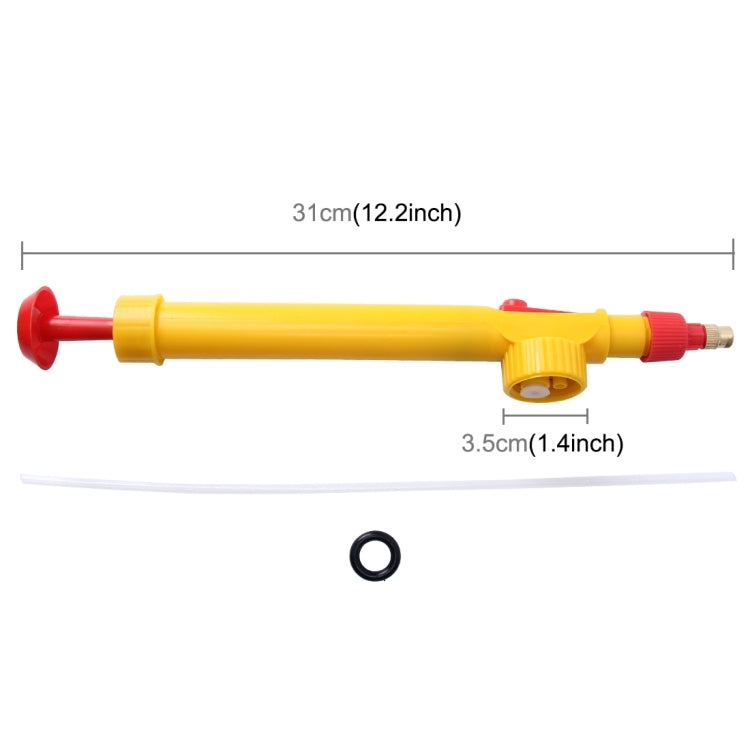 10pcs High Pressure Plastic Bottle Drink Beverage Trolley Gun Spray Reciprocating Sprayer Coke Bottle Sprayer Manual Pressure Sprayer, Random Color Delivery, 10 PCS