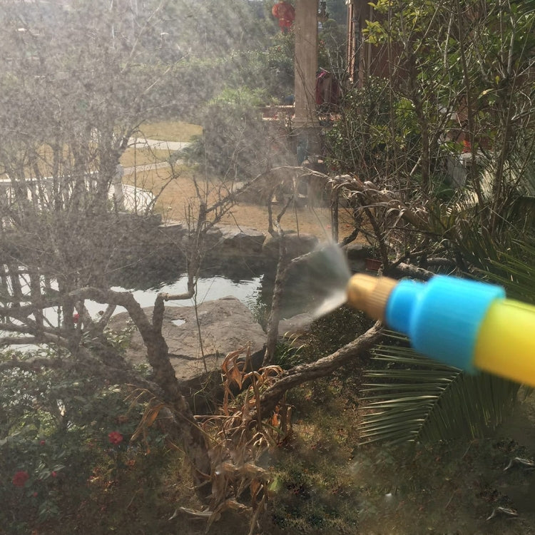 10pcs High Pressure Plastic Bottle Drink Beverage Trolley Gun Spray Reciprocating Sprayer Coke Bottle Sprayer Manual Pressure Sprayer, Random Color Delivery, 10 PCS