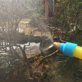 10pcs High Pressure Plastic Bottle Drink Beverage Trolley Gun Spray Reciprocating Sprayer Coke Bottle Sprayer Manual Pressure Sprayer, Random Color Delivery, 10 PCS