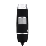 1000X Magnifier 0.3MP Image Sensor USB Digital Microscope with 8 LED & Professional Stand, 1000X