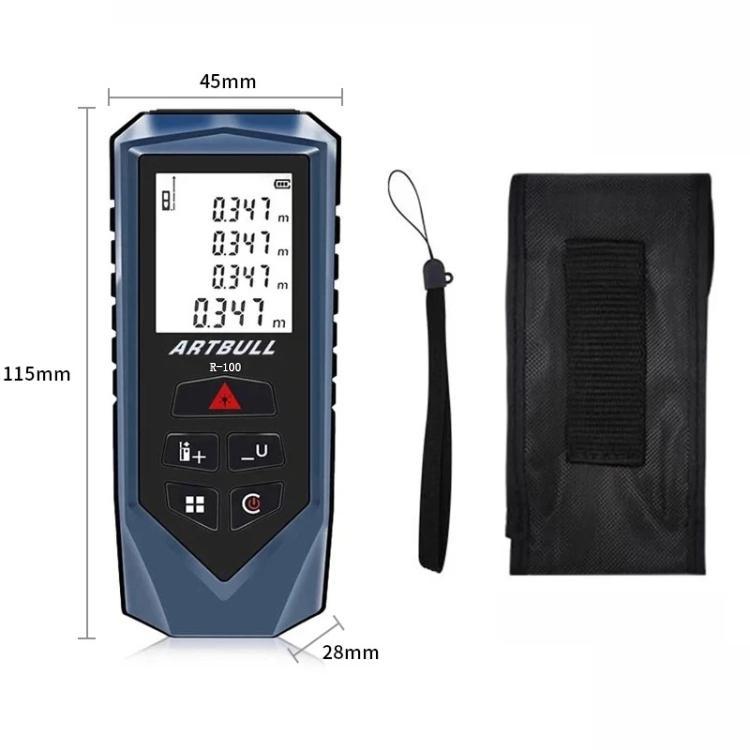 ARTBULL Handheld Infrared Laser Distance Meter Electronic Ruler, 100m