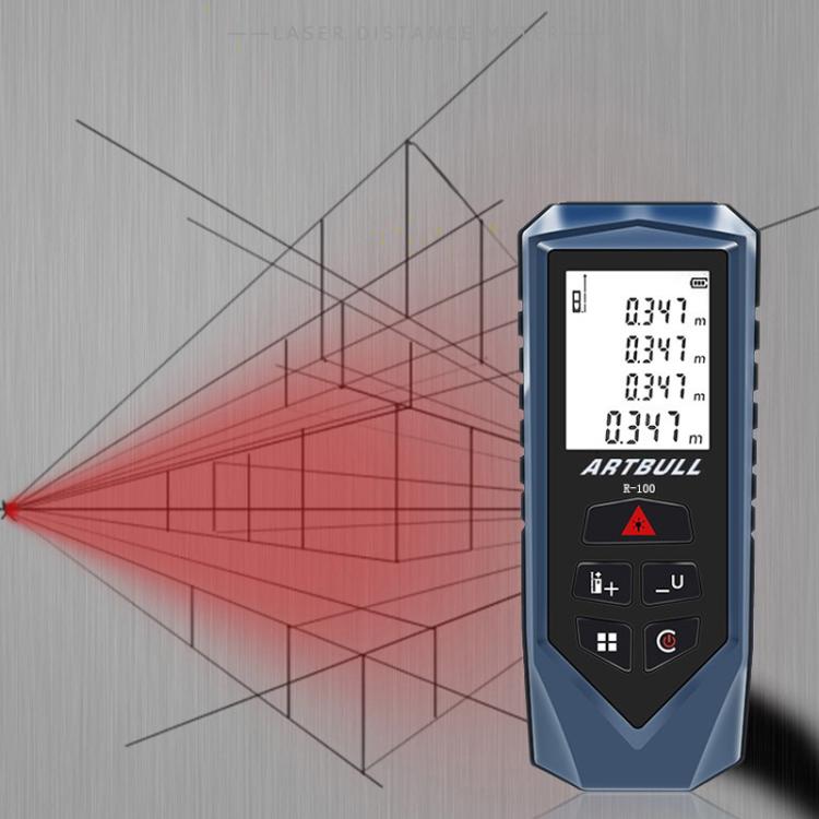 ARTBULL Handheld Infrared Laser Distance Meter Electronic Ruler, 100m