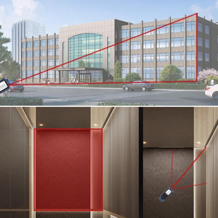 ARTBULL Handheld Infrared Laser Distance Meter Electronic Ruler, 100m