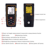 CP-100S Digital Handheld Laser Distance Meter, Max Measuring Distance: 100m, 100m