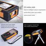 CP-100S Digital Handheld Laser Distance Meter, Max Measuring Distance: 100m, 100m