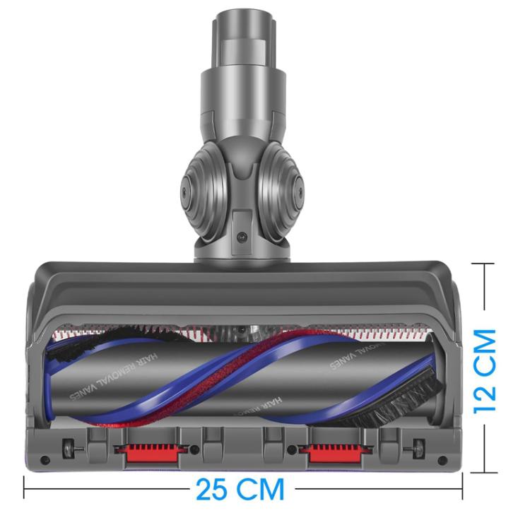 100W High-Torque Brush Head For Dyson V7/V8/V10/V11/V15 Vacuum Cleaner Adjustable Suction Power, 100W High-Torque Brush Head