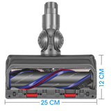 100W High-Torque Brush Head For Dyson V7/V8/V10/V11/V15 Vacuum Cleaner Adjustable Suction Power, 100W High-Torque Brush Head