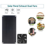 10W High Speed and Long Life Solar Mini Fan Outdoor Pet Exhaust Fan, 10W