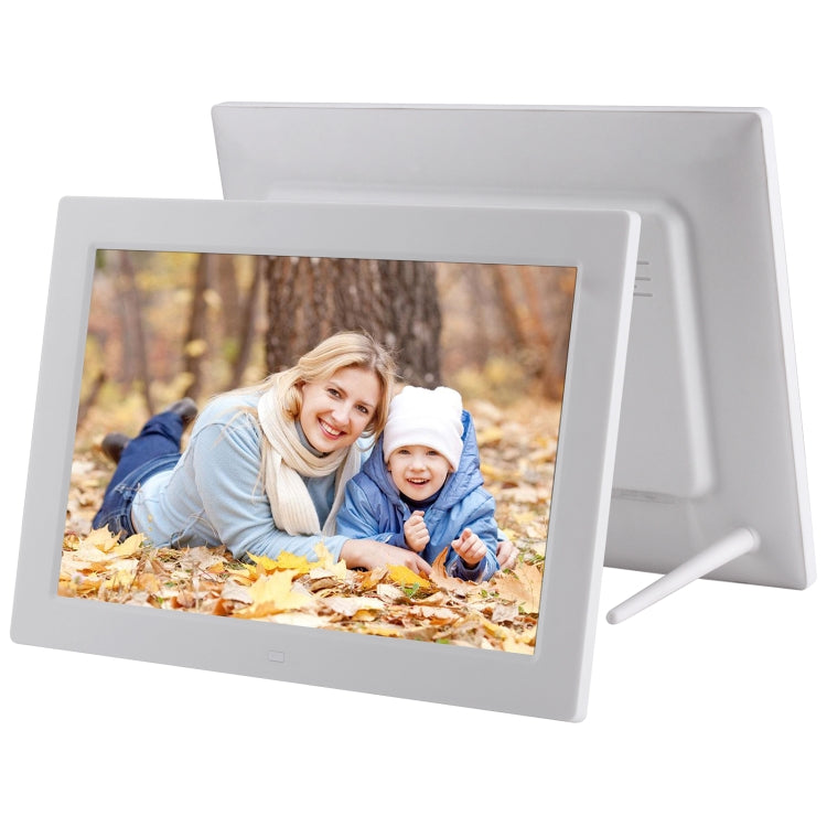 12.1 inch Digital Photo Frame with Holder & Remote Control, Allwinner F16 Program, Support SD / MMC / USB Flash Disk, 12.1 Inch 12.1 Inch White