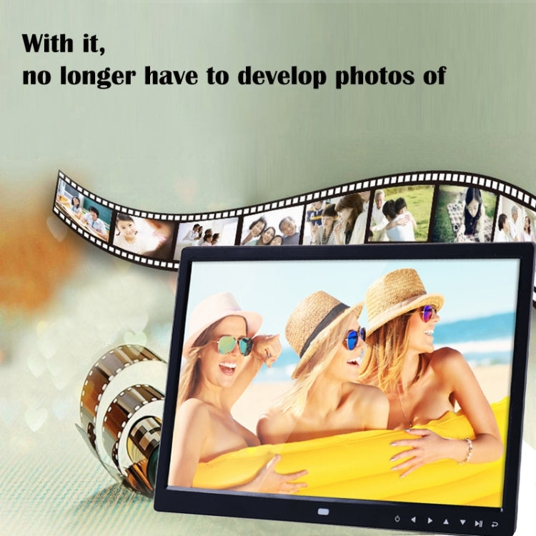 13.0 inch LED Display Digital Photo Frame with Holder / Remote Control, Allwinner, Support USB / SD Card Input / OTG, 13.0 inch